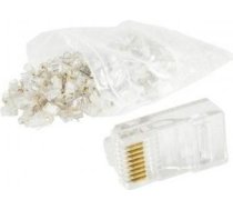 Gembird RJ45 8P8C LAN plug 6u gold plated 100 pcs PLUG3UP6/100