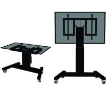 NewStar Motorised Mobile Floor Stand (90˚ tilt) - VESA 200x200 up to 800x600 / PLAZMA-M2500TBLACK PLAZMA-M2500TBLACK