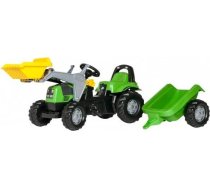 Rolly Toys Bērnu traktors ar pedāļiem rollyKid Deutz ar kausu un piekabi (2,5-5 gadiem) 023196 Vācija 023196