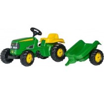 Rolly Toys Bērnu traktors ar pedāļiem ar piekabi rollyKid John Deere (2,5-5 gadiem) 012190 Vācija 012190