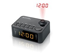 Muse Clock radio M-178P Black, 0.9 inch amber LED, with dimmer M-178P