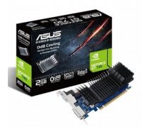Asus GF GT730-SL-2GD5-BRK NVIDIA, 2 GB, GeForce GT 730, GDDR5, Memory clock speed 5010 MHz, PCI Express 2.0, HDMI ports quantity 1, DVI-D ports quantity 1, Cooling type Passive, Processor frequency 902 MHz GT730-SL-2GD5-BRK