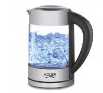 Adler AD 1247 Stainless steel/Transparent, 1850 - 2200W 1.7L Tējkanna AD1247NEW