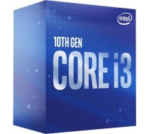 CPU|INTEL|Core i3|i3-10100|Comet Lake|3600 MHz|Cores 4|6MB|65 Watts|GPU UHD 630|BOX|BX8070110100SRH3N BX8070110100SRH3N