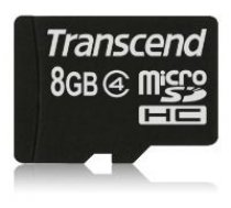 Transcend memory card Micro SDHC 8GB Class 4 TS8GUSDC4