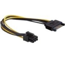 DELOCK Power SATA 15 Pin 1x6 PCI 82924