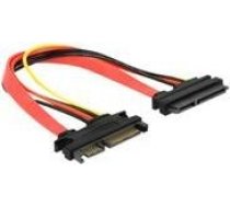 DELOCK Cable SATA 22p>22p m/f Extens20cm 84362