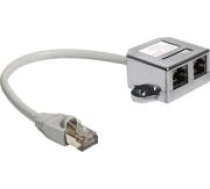 DELOCK RJ45 Port Doppler 1 x RJ45 plug 65177