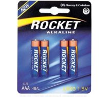 Rocket LR03-4BB (AAA) Blistera iepakojumā 4gb LR03BL4