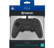 Nacon Compact Controller Wired - Black (PS4) SLEH-00470