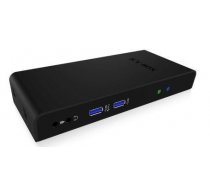 Raidsonic Icy Box Multi Docking Station for Notebooks and PCs, 2x USB 3.0, HDMI, Black IB-DK2241AC