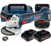 Bosch BOSCH SZLIFIERKA KĄTOWA 18V 125mm 2x5,0Ah + L-BOXX GWS 18V-10 B06019J4004 06019J4004
