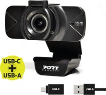 PORT DESIGNS FHD Webcam 900078 Black, USB 900078