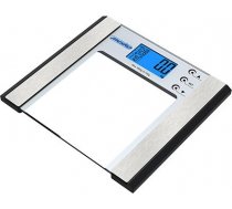 Mesko Bathroom Scale with Analyzer MS 8146 Electronic, Maximum weight (capacity) 180 kg, Accuracy 100 g, Body Mass Index (BMI) measuring, Stainless steel/Glass MS 8146
