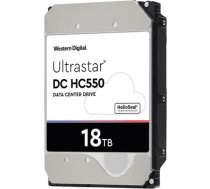 HDD Server WD/HGST ULTRASTAR DC HC550 (3.5’’, 16TB, 512MB, 7200 RPM, SATA 6Gb/s, 512N SE NP3), SKU: 0F38462 WUH721816ALE6L4