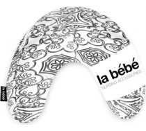 La Bebe™ Nursing La Bebe™ Mimi Nursing Cotton Pillow Art.49346 White&Black pakaviņš spilventiņš 19x46cm ceļojumiem