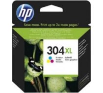 HP 304XL Tri-color Original Ink Cartridge (300 pages) / N9K07AE N9K07AE