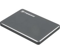 External HDD|TRANSCEND|StoreJet|1TB|USB 3.1|Colour Iron Grey|TS1TSJ25C3N TS1TSJ25C3N