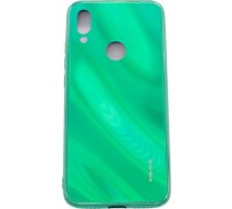 Evelatus Xiaomi Redmi 7 Water Ripple Full Color Electroplating Tempered Glass Case Green EXR7WRFCETGCG