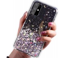 Fusion Glue Glitter Back Case Silikona Aizsargapvalks Priekš Apple iPhone 11 Pro Melns APPLE IPHONE 11 PRO