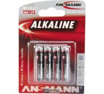 1x4 Ansmann Alkaline Micro AAA LR 03 red-line 5015553