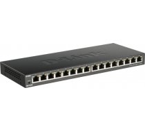 D-LINK 16-Port Unmanaged Gigabit Switch DGS-1016S/E