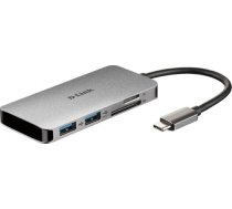 D-LINK USB-C 6-port USB 3.0 hub HDMI DUB-M610