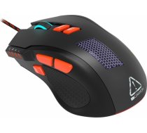 Canyon Wired Gaming Mouse with 8 programmable buttons, sunplus optical 6651 sensor, 4 levels of DPI default and can be up to 6400, 10 million times key life, 1.65m Braided USB cable CND-SGM05N