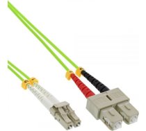 InLine Patchcord światłowodowy Duplex LC/SC, 50/125µm, OM5, 0.5m (88644Q) 88644Q