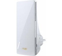 Asus AX1800 Dual Band WiFi 6 Range Extender RP-AX56 802.11ax, 1201+574 Mbit/s, 10/100/1000 Mbit/s, Ethernet LAN (RJ-45) ports 1, Mesh Support Yes, MU-MiMO No, No mobile broadband, Antenna type 3xInternal, White 90IG05P0-MO0410