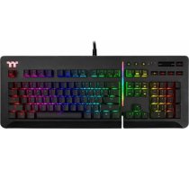 Thermaltake Gaming keyboard Level 20 RGB Black Cherry MX Blue klaviatūra (KB-LVT-BLBRUS-01) KB-LVT-BLBRUS-01
