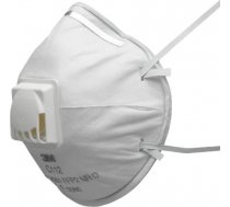 Respirators ar vārstu C 112 FFP2 NRD, 3M TC112&3M