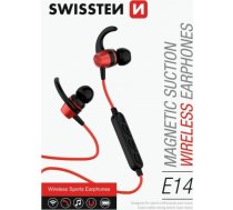 Swissten Active Wireless Bluetooth 4.2 austiņas / A2DP / AVRCP / HSP / HFP / Bezvadu Sporta Austiņas Sarkanas SW-AC-SPHS-RD