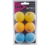 Table tennis balls Dunlop NITRO GLOW 6pcs. 827DN679349