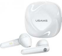 Usams BHUSD01 SD TWS Air s Bluetooth 5.0 Stereo Austiņas ar Pieskāriena vadību / HD Mikrofonu / Baltas BHUSD01
