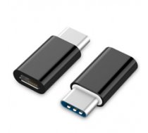 Fusion Universal Adapter Micro USB to USB Type-C Black (EU Blister) FSN-ADP-MI-TC-BK