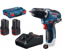 Bosch GSR 12V-35, 2x3.0Ah, GAL 12V-40 Urbjmašīna 06019H8002