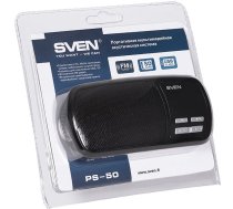 Sven PS-50 portatīvs skaļrunis ar Micro SD/Radio/Aux/LCD ekrāns PS-50