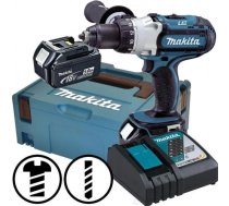 Makita DDF451RTJ, 18 V Skrūvgriezis-urbjmašīna DDF451RTJ
