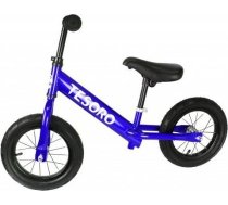 (Ir Veikalā) Tesoro Kids Balance Bike PL-12 zils metālisks GXP-736585