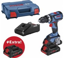 Bosch GSB 18V-28 Professional (2x2.0Ah, GAL 18V-20, L-Case) Akumulatora triecienurbjmašīna-skrūvgriezis 06019H400B