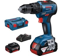 Bosch GSB 18V-55 Professional (2x4.0Ah, GAL 18V-40, L-Boxx) Akumulatora triecienurbjmašīna-skrūvgriezis 06019H5300