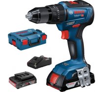 Bosch GSB 18V-55 Professional (2x2.0Ah, GAL 18V-40, L-Case) Akumulatora triecienurbjmašīna-skrūvgriezis 06019H5305