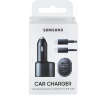 Samsung EP-L5300XBEGEU automašīnas lādētājs 60W / 3A / USB-C / PD / AFC / + vads melns EP-L5300XBEGEU