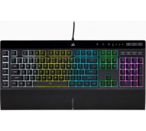 Corsair K55 RGB PRO Gaming Keyboard, RGB LED light, NA, Wired, Black CH-9226765-NA