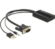 DELOCK VGA to HDMI Adapter with Audio 62597