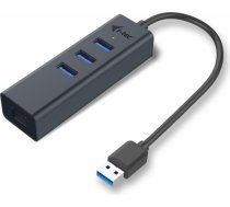 I-TEC USB 3.0 Metal HUB 3 Port Giga Lan U3METALG3HUB
