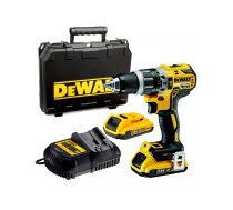 DeWalt DCD796D2-QW Kompakta urbjmašīna-skrūvgriezis XR 18V Li-Ion ar bezoglīšu motoru, 2.0Ah, 460W DCD796D2-QW