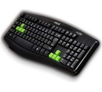 E-Blue Elated Spēļu Klaviatūra ar vadu USB Melna (ENG) EKM046BK