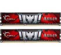 G.Skill Aegis 16 GB DDR3 1600 MHz PC/server Registered No ECC No F3-1600C11D-16GIS